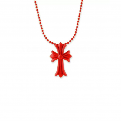 CHROME HEARTS SILICONE CROSS NECKLACE
